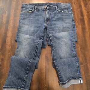 Uniqlo Skinny Taper Low Rise Japanes Selvedge Denim 34x30
